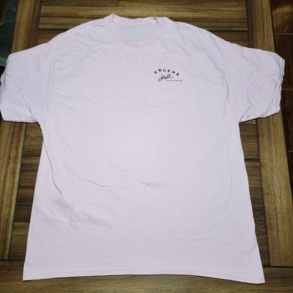 Gruene Hall Pink Tee "Texas' Oldest Dance Hall" - Size  XL - Picture 3 of 5